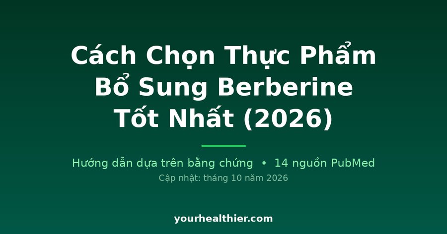 Cách Chọn Thực Phẩm Bổ Sung Berberine Tốt Nhất (2026)