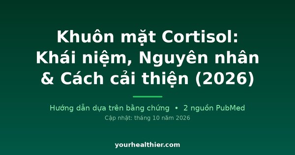 Khuôn mặt Cortisol: Khái niệm, Nguyên nhân & Cách cải thiện (2026)