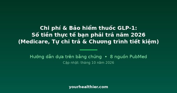 Chi phí & Bảo hiểm thuốc GLP-1: Số tiền thực tế bạn phải trả năm 2026 (Medicare, Tự chi trả & Chương trình tiết kiệm)