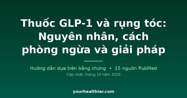 Thuốc GLP-1 và rụng tóc: Nguyên nhân, cách phòng ngừa và giải pháp